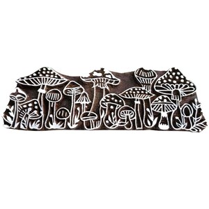 Impression de tampons en bloc de bois magnifique, motif de tampon en bloc de textile en bois indien sculpté à la main
