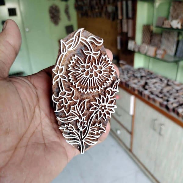 Wooden Block Stamps Etsy