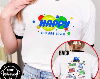 JIN HAPPY TシャツS JIN (BTS) - [HAPPY] (OFFICIAL MD T-shirt) – kpopalbums.com