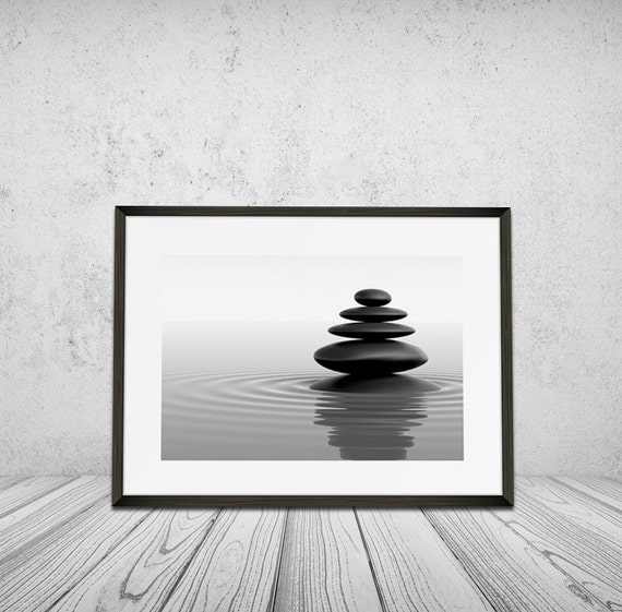 Spa Bath and Relaxation Wall Art Print Health spa Beauty Etsy