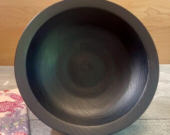 Paulownia and India ink Bowl (9 inches)- No. 521