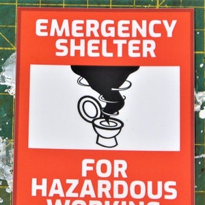 Emergency shelter labels