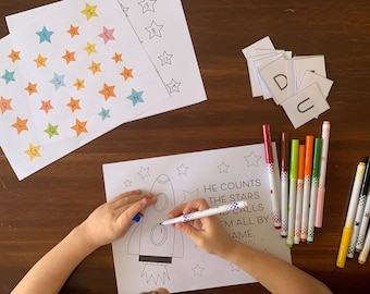 Bibel-Lernspiele Paket #2: Aktivitäten für Kinder (Instant Download)