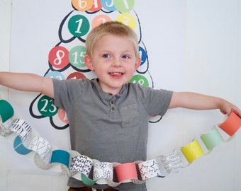 Christmas Tree Advent Calendar Activity Kit (Instant Download)