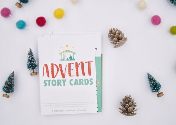 Advent Story Cards Advent Calendar Christmas Countdown