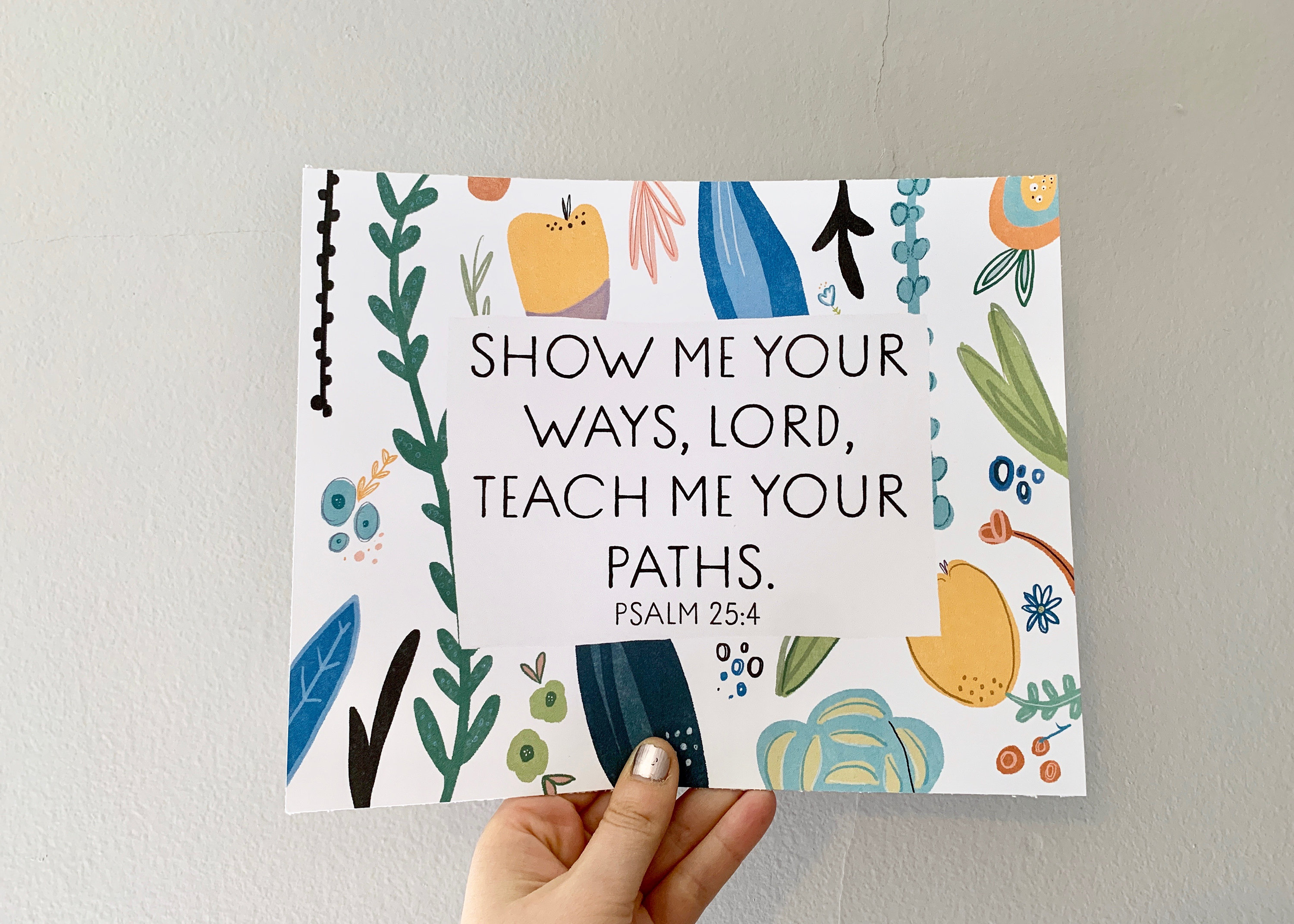 Lamp + Light Guide Psalms 1 — Color + Kindness