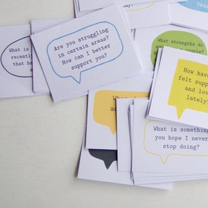 Conversation Starters for Married Couples, Date Night cards, Conversation Cards image 2