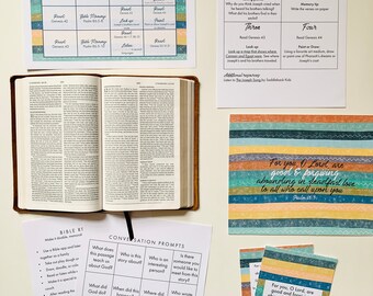 Familien-Bibelleseplan: Josef-Geschichte, Psalm 86 (Digitaler Download)