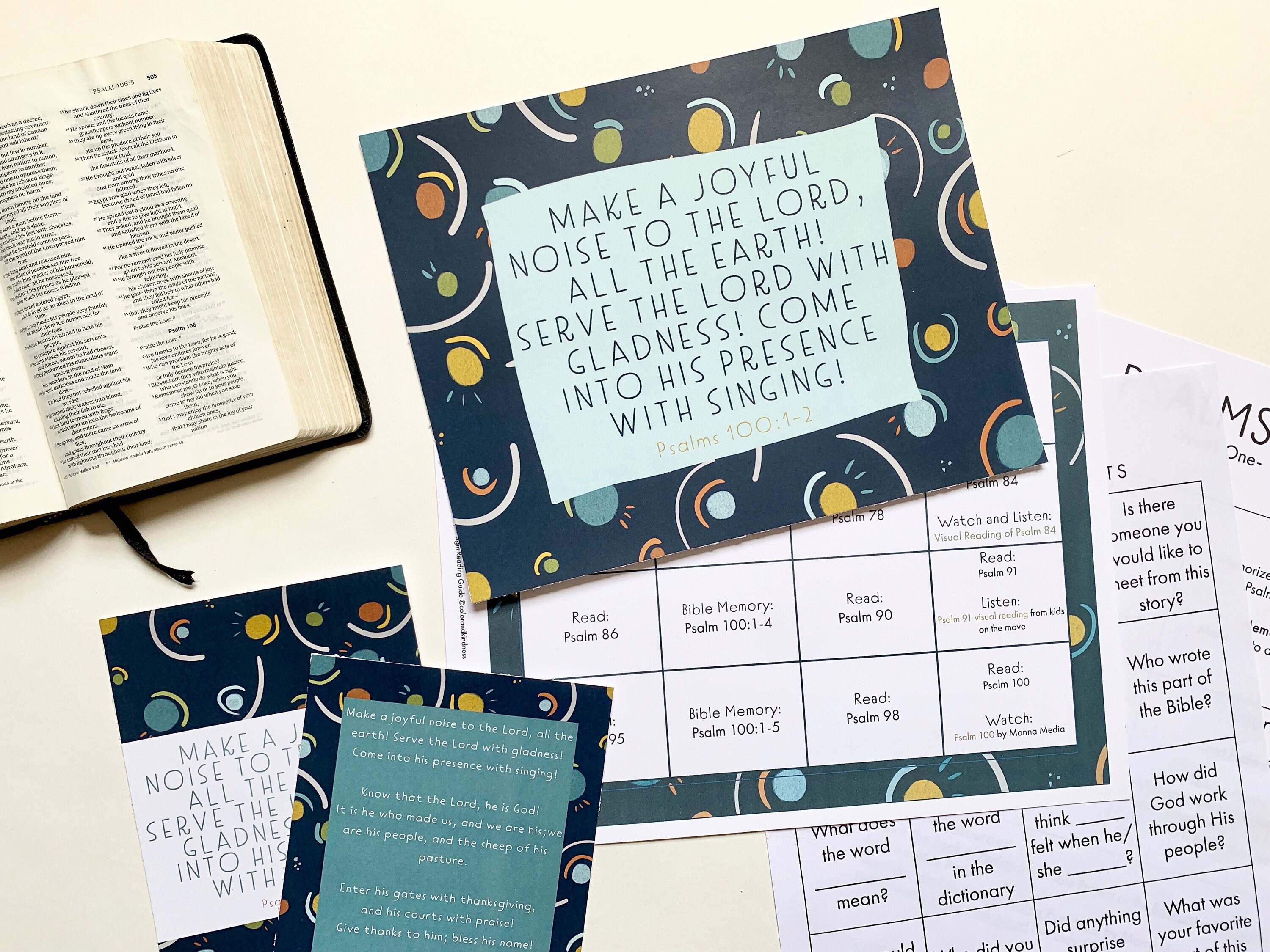 Lamp + Light Guide Psalms 2 — Color + Kindness