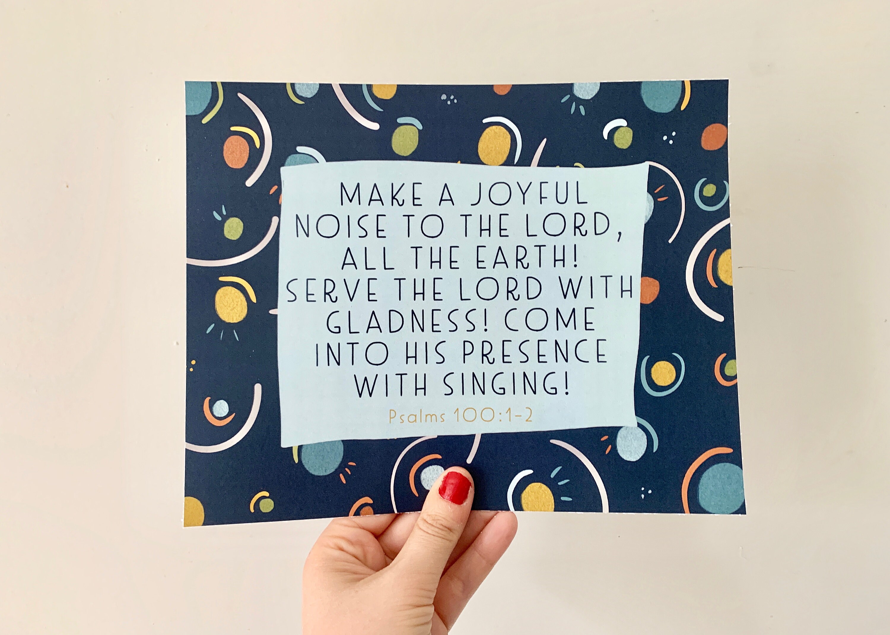 Lamp + Light Guide Psalms 2 — Color + Kindness