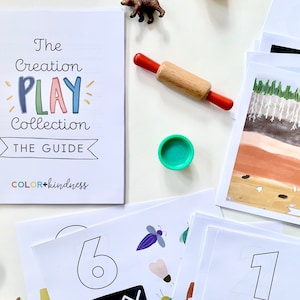 Preschool and Toddler Bible Curriculum and Play, Preschool Bible Play, Sensory and Hands-on Play, Creation Learning, Toddler Bible unit,