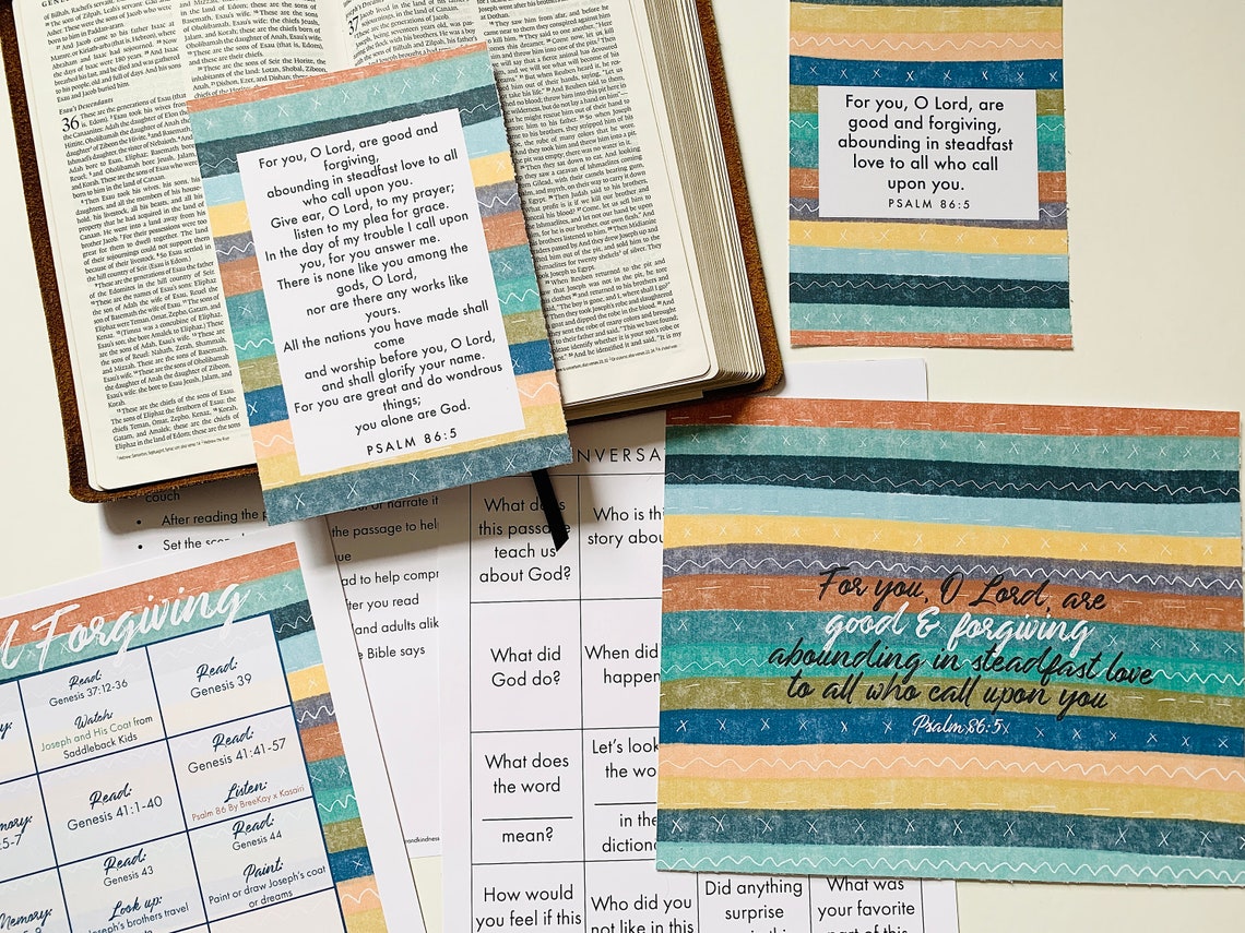 Bible Reading Plan and Calendar for Families Devotional Etsy UK