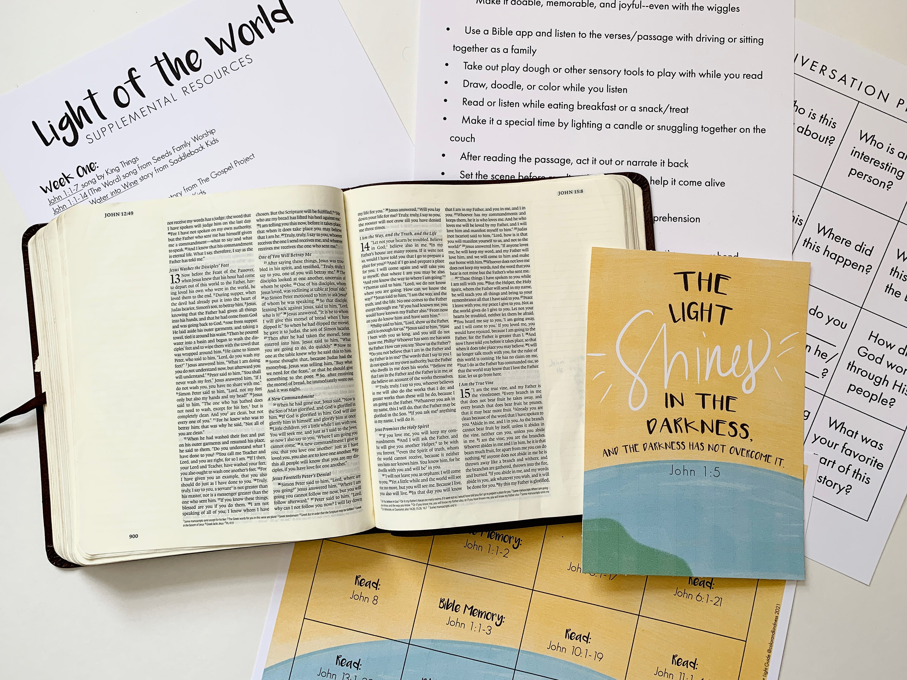 Lamp + Light Guide John — Color + Kindness