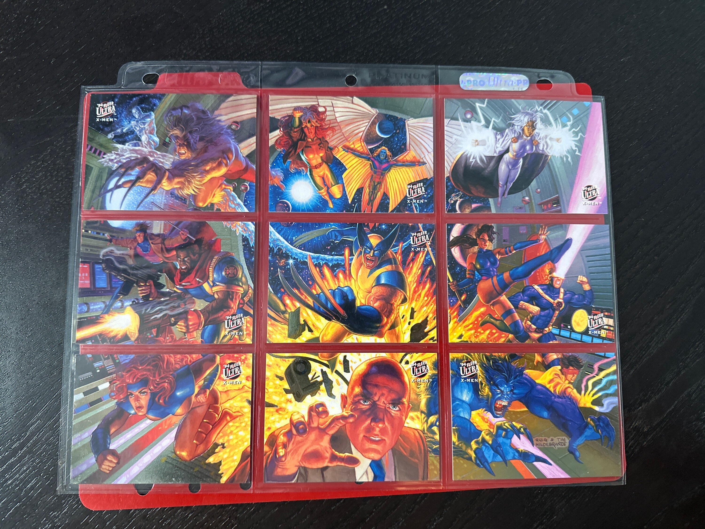 X Men Fleer Cards - Etsy
