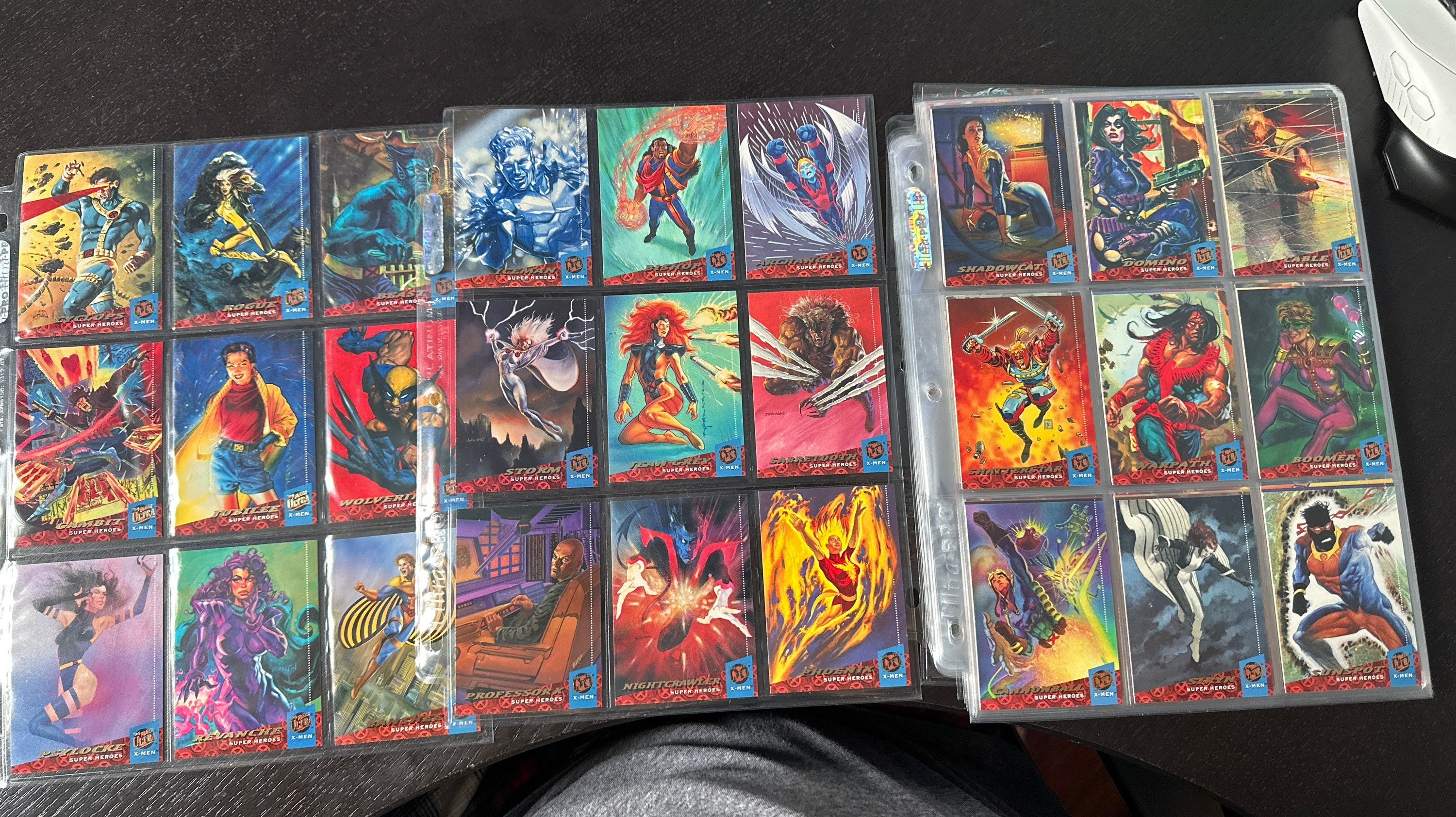 X Men Fleer Cards - Etsy