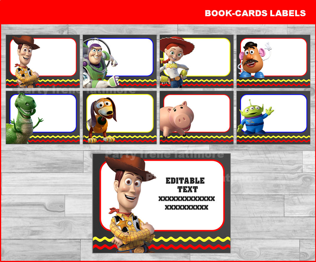 Toy Story School label name label name tag sticker Back Etsy Toy Story School label name label name tag sticker Back Etsy