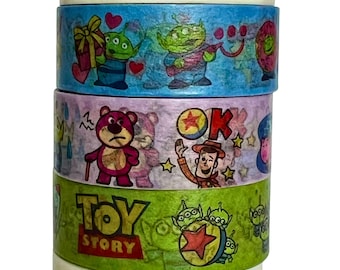 Disney Washi Tape- Stationery- Washi Tape- Disney Stationery- Tape- Disney- Scrapbook- Washi- Disney Scrapbook- Craft- Toy Story- Pixar