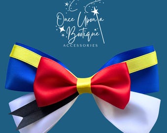 Donald Duck Hair Bow- Disney Hair Bow- Donald Duck- Hair Bow- Disney Bow- Girls Bow- Hair Accessories- Bow- Hair Clip- Bow Clip- Clip
