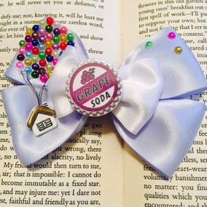 Up Hair Bow- Disney Hair Bow- Up Bow- Hair Bow- Up- Disney Bow- Girls Bow- Hair Accessories- Cosplay- Bow- Hair Clip- Clip- Pixar