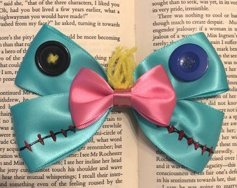 Scrump Hair Bow- Disney Hair Bow- Lilo & Stitch Bow- Hair Bow- Scrump-Disney Bow- Girls Bow- Hair Accessories- Cosplay- Bow- Hair Clip- Clip