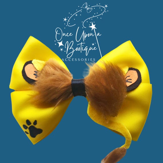 Simba Hair Bow – Lion King Cosplay, Faux Fur Tail - Etsy