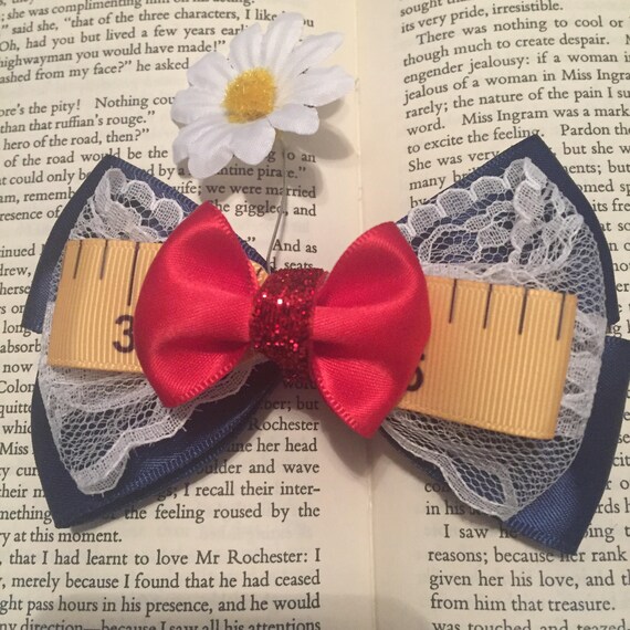 Practically Perfect Hair Bow Etsy