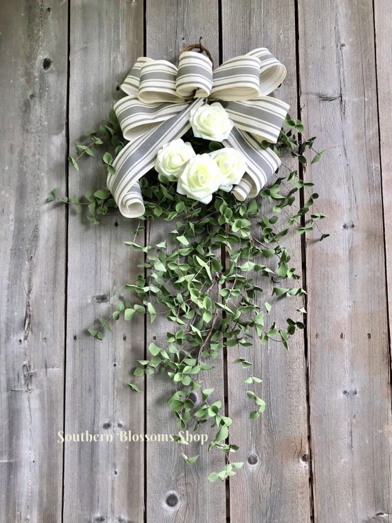 Eucalyptus Swag Farmhouse Wedding Decor Barn Wedding Decor Etsy