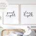 Good Night Sleep Tight PRINTABLE Wall Art Set of 2 Above Bed - Etsy