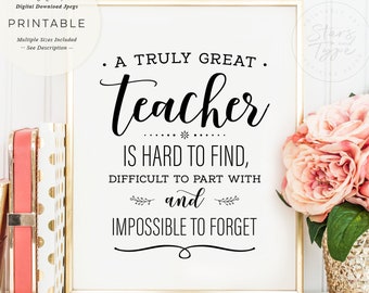 Special Teacher Gift - Etsy