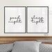 Good Night Sleep Tight PRINTABLE Wall Art Set of 2 Above Bed - Etsy UK