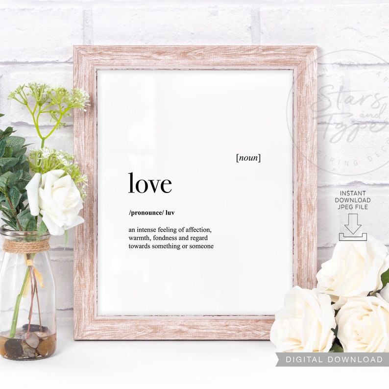 Typograpy Funny Love Meaning Print Home Decor Definition Wall Art Gift Other Gift Party Supplies Greeting Cards Party Supply Typograpy Funny Love Meaning Print Home Decor Definition Wall Art Gift Other Gift Party Supplies Greeting Cards Party Supply