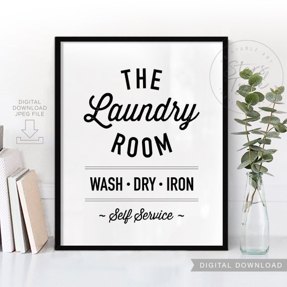 The Laundry Room Printable Wall Art Utility - Wall Art Utility Room The Laundry Room Printable Wall Art Utility - Wall Art Utility Room