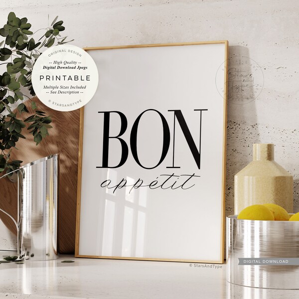 France Bon Appetit - Etsy