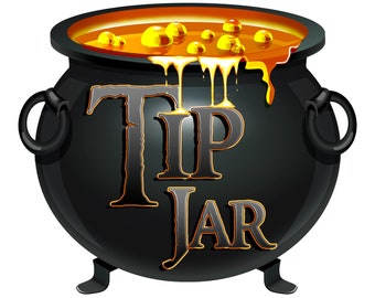Virtual Tips And Donations Jar - Support The Artist (not a product)