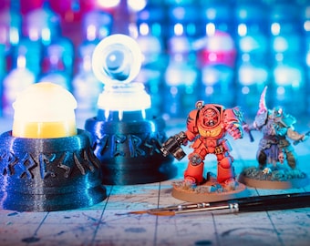 Runic Paint Pot Holder - Anti Spill - Holds And Stabilizes Citadel Shade and Contrast paints - Tabletop Wargame Miniature / Model Painter