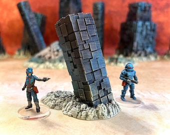 Ancient Alien Structure – Sci-Fi 28–32mm Tabletop Terrain & Scatter Scenery