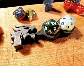 Dragons Head D20 Dice Holder - Tabletop Gaming Accessory