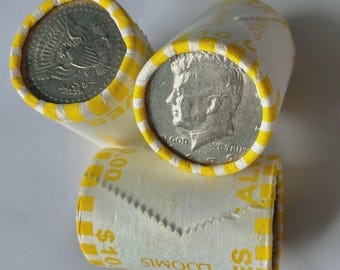 Kennedy Half Dollar Roll UNOPENED, UNSEARCHED - UNBEATABLE price!