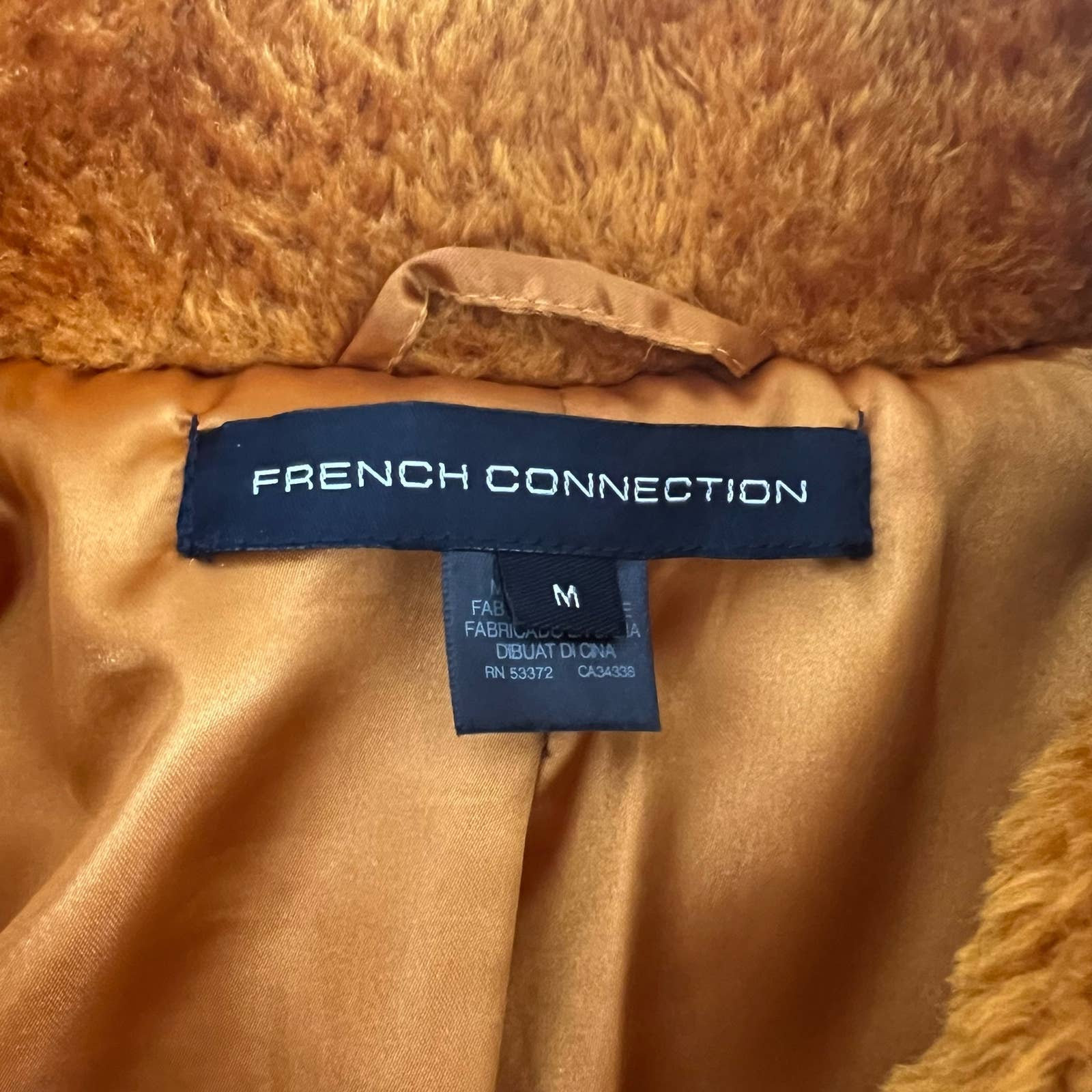 French connection golda faux fur coat hotsell