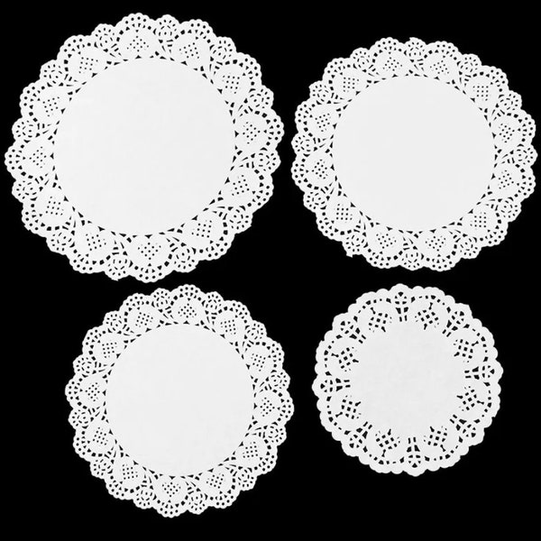 White Paper Doilies - Etsy