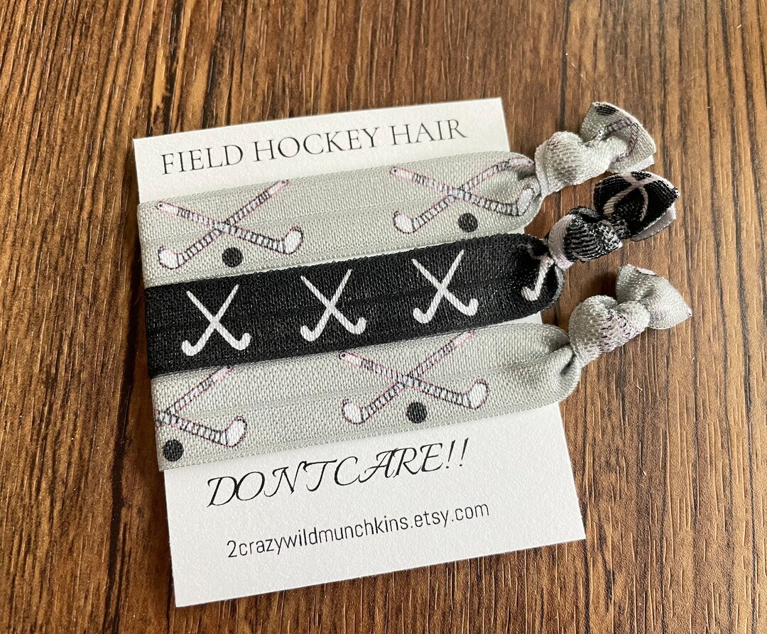 NEW Field Hockey Hair Ties Hair Accessories Sports Etsy