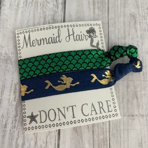 Mermaid Hair Ties: Beach Party Favors