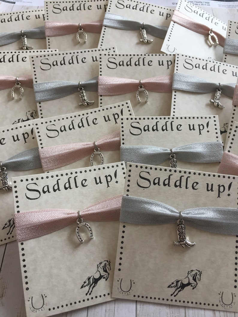 Hawaiian Hair Ties bridal shower bridesmaid wedding Bachelorette favors tie the knot aloha hair ties bridesmaid proposal