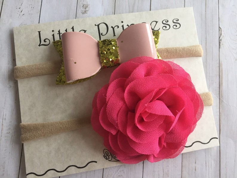 Baby Valentine Headbands SALE! Free shipping within Canada baptism headband flower girls baby shower baby headband baby girls