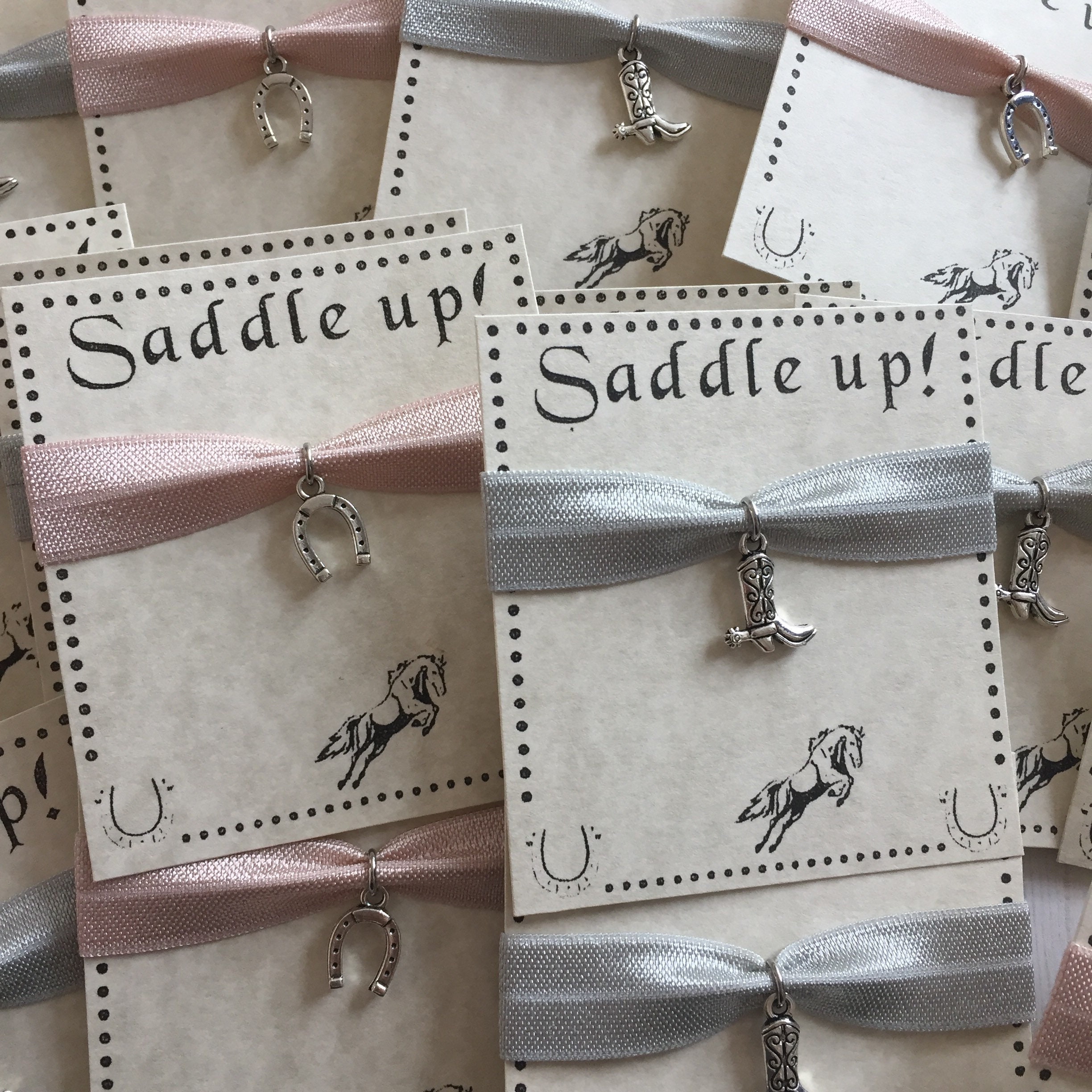 SALE 50 Pack of Horse Elastic Hair Ties horse party favors Etsy