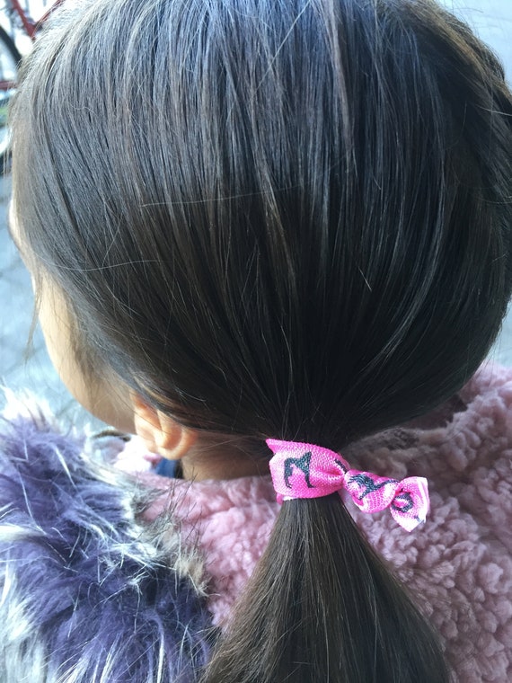 6 Gymnastics Hair Ties Gymnastics Party Hair Tie Favors Etsy