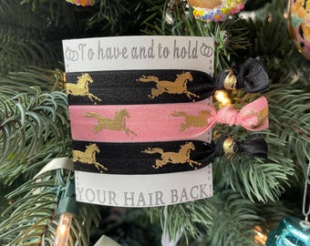 Horse Elastic Hair Ties: Bachelorette Party Favors