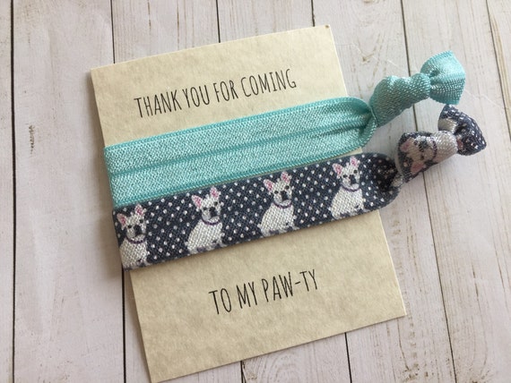 French Bulldog Hair Ties Hair Accessories Dog Hair Ties Dog Etsy