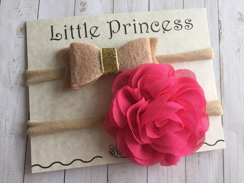 Baby Valentine Headbands SALE! Free shipping within Canada baptism headband flower girls baby shower baby headband baby girls