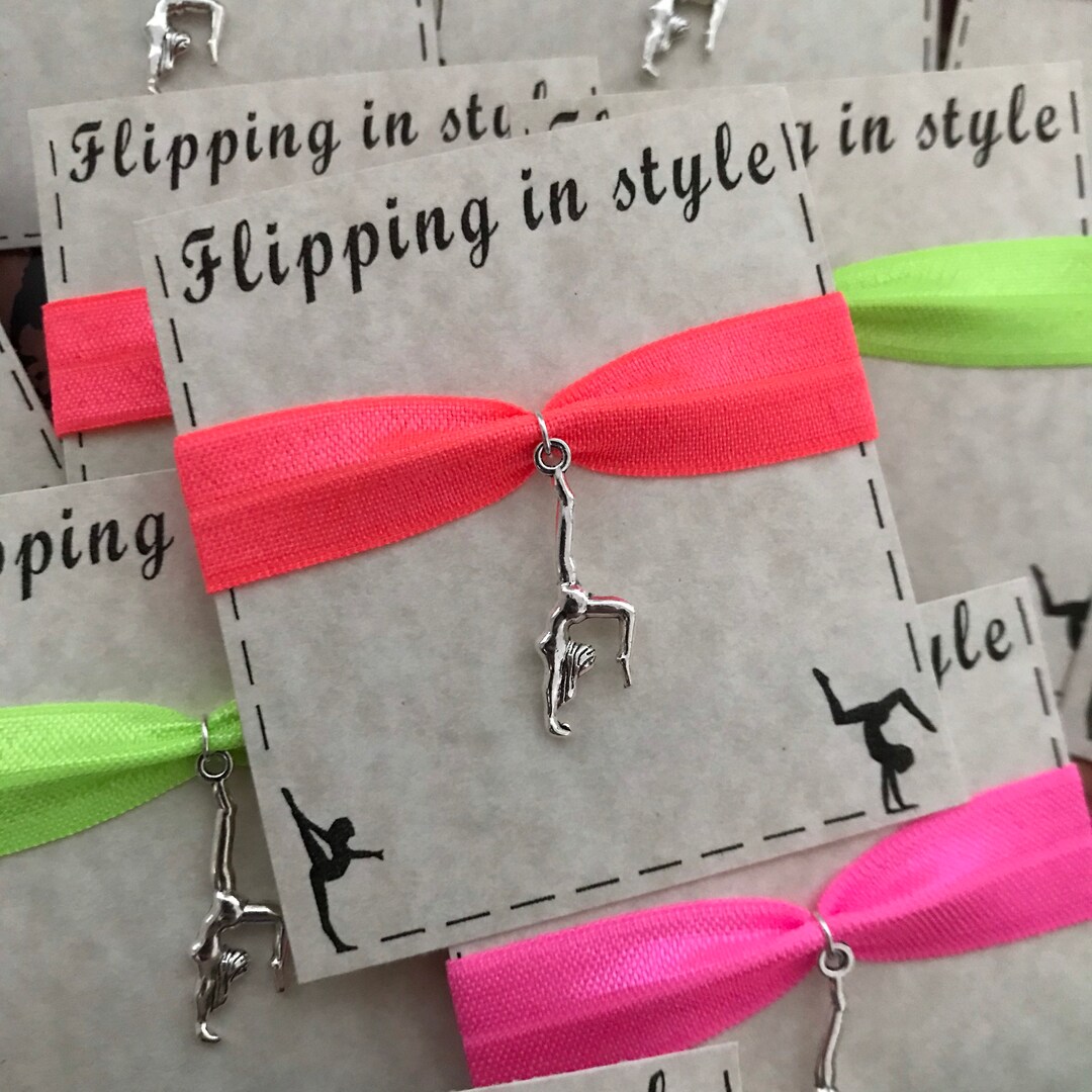 NEW Gymnastics Hair Ties, Gymnastics Accessories, Gymnastics Favors